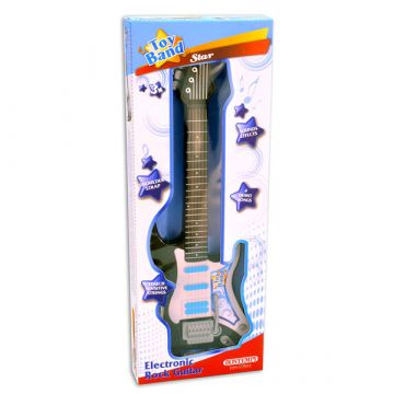 Električna kitara rock črna - 54 cm - .slika