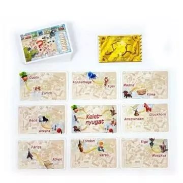 Ticket to Ride: Prvo potovanje - družabna igra v madžarskem jeziku - .slika