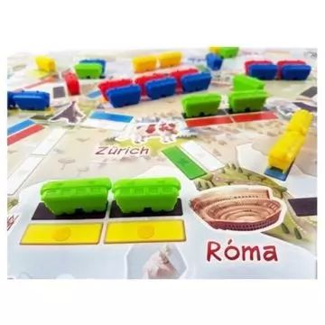 Ticket To Ride: Prima corsa - gioco da tavolo in lingua ungherese - .immagine