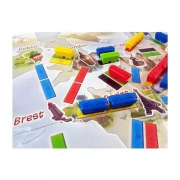 Ticket To Ride: Prima corsa - gioco da tavolo in lingua ungherese - .immagine