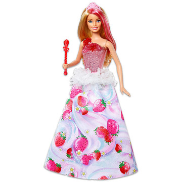 Barbie Dreamtopia: világító és zenélő hercegnő baba