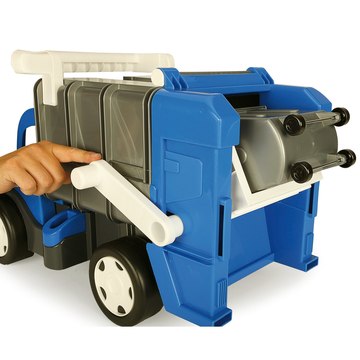 Wader : énorme camion poubelle - 60 cm, différentes couleurs - .image