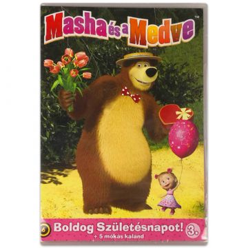 Masha és a Medve 3. DVD: Boldog Születésnapot!