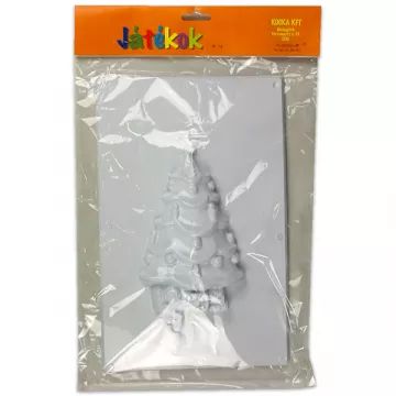 Stampo in gesso a forma di albero di Natale - .immagine