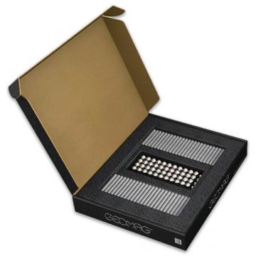 Geomag Master Box komplet z 248 kosi - srebrn-kovinski - .slika