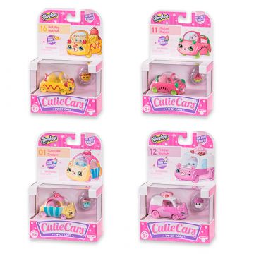 Cutie Cars: Igralni set z 1 kosom - različni - .slika