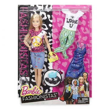 Barbie Fashionistas: blond hippie Barbie - .slika