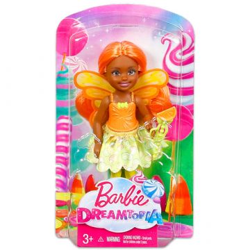 Barbie Dreamtopia: Vila Chelsea z oranžnim topom - .slika