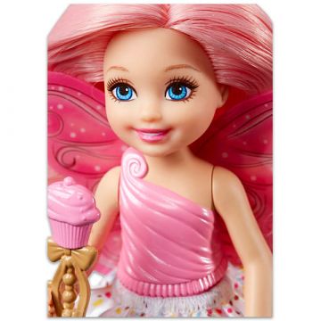 Barbie Dreamtopia: Vila Chelsea z roza vrhom - .slika