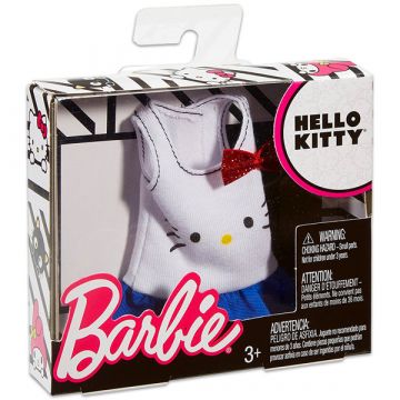 Barbie Hello Kitty: modro-bela Hello Kitty obleka - .slika