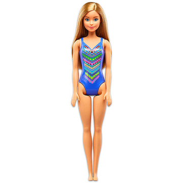 Barbie Beach Fashion: Lutka Barbie s kopalkami - različne - .slika
