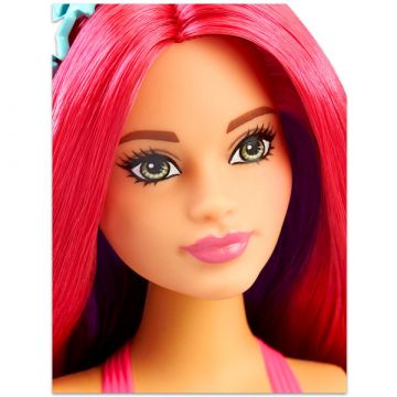 Barbie Dreamtopia: Lutka Sirena z roza lasmi - .slika