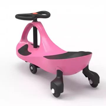 BoboCar cu roți din cauciuc - roz pink - .foto