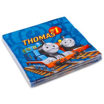 Thomas a gőzmozdony: 20 darabos papírszalvéta