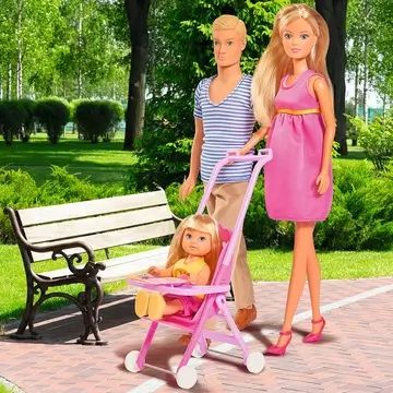 Steffi Love: Happy Family familie de păpuşi - .foto