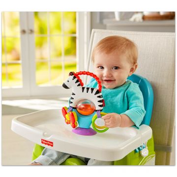 Fisher-Price: ropotulja z igračko zebro - .slika