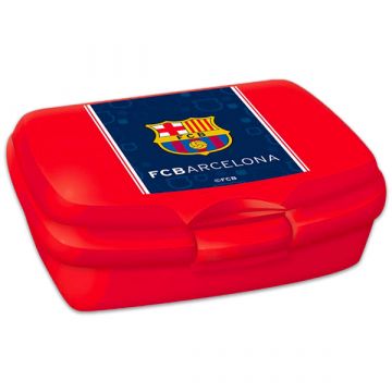 FC Barcelona: uzsonnás doboz - piros