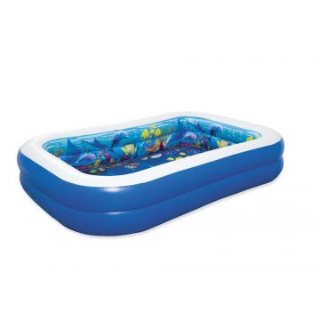 Bestway napihljiv bazen Podvodna avantura 3D - 262 x 175 x 51 cm - .slika