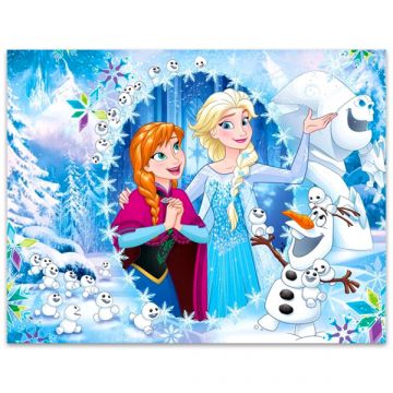 Clementoni: Frozen sestavljanka s 60 kosi in spomin igra - .slika