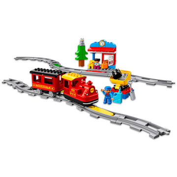 LEGO DUPLO: Tren cu aburi 10874 - .foto
