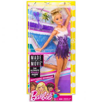 Barbie Made To Move Career Sports: Barbie gimnastična lutka - .slika