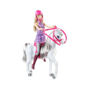 Barbie: Igralni set - Punčka Barbie in konjiček - .slika