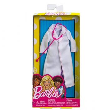 Barbie: Ujemajoča oblačila - Medicinska uniforma in stetoskop - .slika