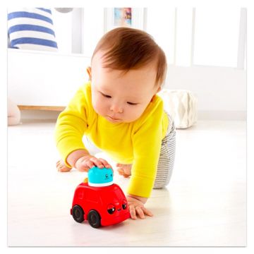 Fisher-Price: Avto pritisni in pojdi - rdeč - .slika