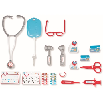 Smoby: Set doctor cu troliu şi accesorii - .foto
