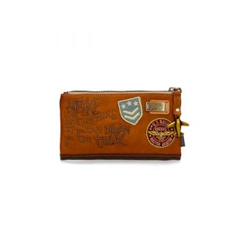 Anekke: Aviator usnjena denarnica - 17 x 2 x 10 cm - .slika