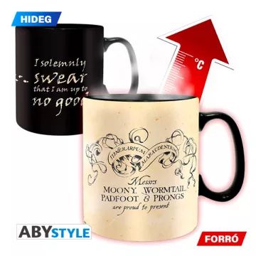 Harry Potter: Marauders map skodelica s termosenzitivnim učinkom - 460 ml - .slika