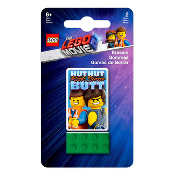 LEGO Movie 2: Emmet és Rex kapitány radírkészlet - . kép