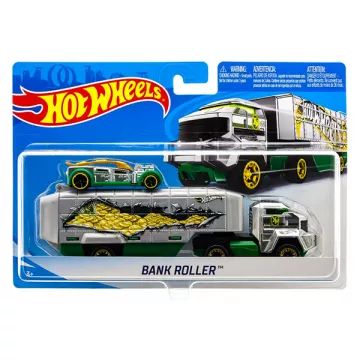Hot Wheels City: Transportni tovornjak Bank Roller z dirkalnikom - .slika