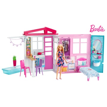 Barbie: Tengerparti ház babával