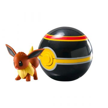Tomy: Pokémon Eevee Luxury Ball pokélabdában