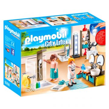 Playmobil: Anya és apa a fürdőszobában 9268