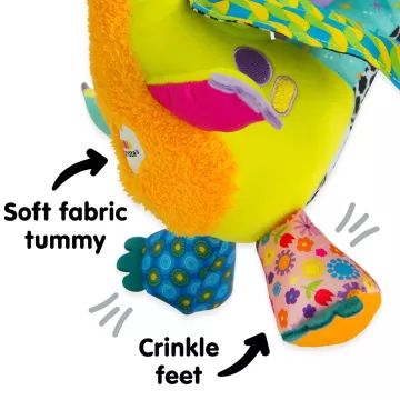 Lamaze: Flip-Flap, o bebé dragão vibratório – brinquedo pendurável - .Imagem