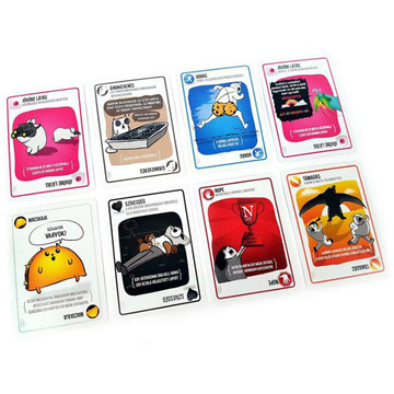 Robbanó cicák kártyajáték - . kép