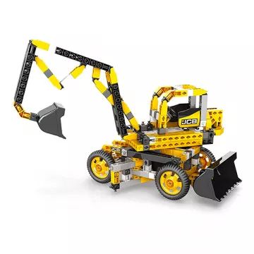 Engino JCB: Gradbeni set - Motorizirani žerjav - .slika