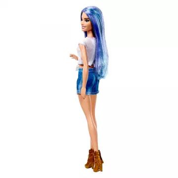 Barbie Fashionistas: Barbie lutka z bleščeče vijoličnimi lasmi - .slika