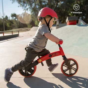 Y Velo: Junior Balance futóbicikli - piros - . kép