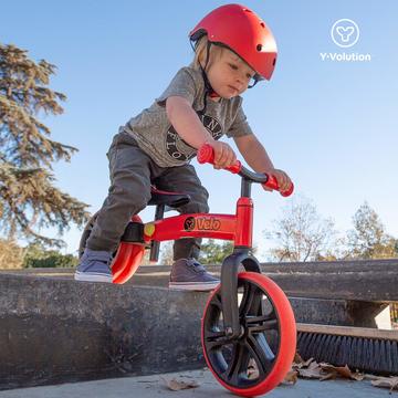 Y Velo: Junior Balance futóbicikli - piros - . kép