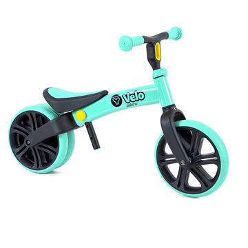 Yvelo: Junior Balance bicicletă fără pedale - verde - .foto