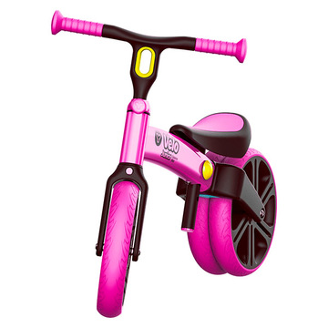 Yvelo: Junior Balance bicicletă fără pedale - roz - .foto