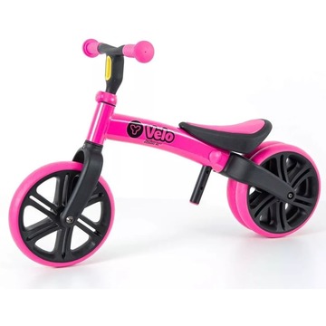 Yvelo: Junior Balance bicicletă fără pedale - roz - .foto