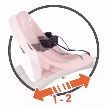 Smoby: Be Move Comfort szülőkaros tricikli - pink - . kép