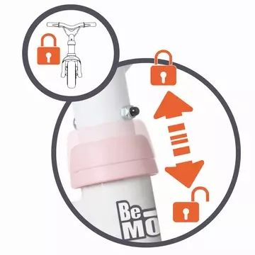 Smoby: Be Move Comfort szülőkaros tricikli - pink - . kép