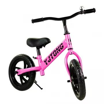 Kolo brez pedalov z zvončkom - roza - .slika