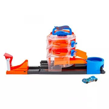 Hot Wheels City: Igralni set Super Spin Avtosalon - .slika