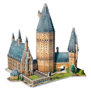 Harry Potter: Velika dvorana v Bradavičarki - 3D puzzle z 850 kosi - .slika